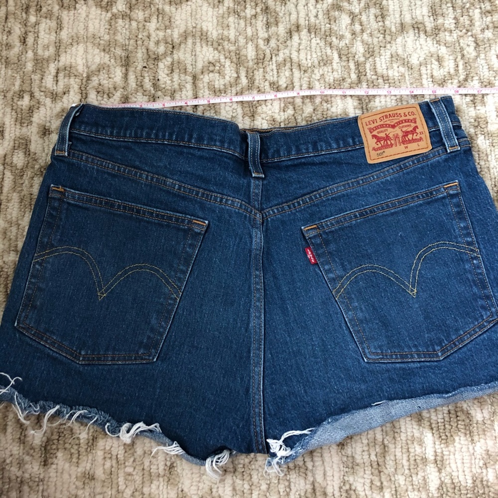 HARDLY WORN LEVI SHORTS